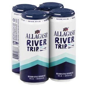 Allagash River Trip Belgian Style Beer 4/16 oz cans