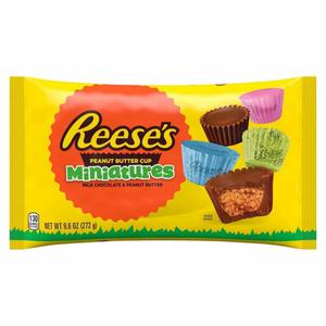 Reese's Peanut Butter Cup, Milk Chocolate & Peanut Butter, Miniatures