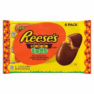 Reese's Eggs, with Pieces, 6 Pack