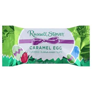 Russell Stover Caramel Egg, Covered in Milk Chocolate