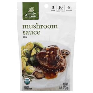 Simply Organic Mushroom Sauce Mix