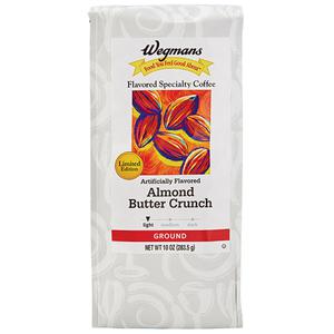 Wegmans Almond Butter Crunch Flavored Specialty Ground Coffee, Limited Edition