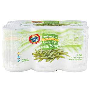 Wegmans Green Beans, French Style, FAMILY PACK