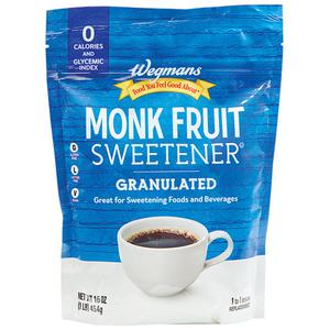 Wegmans Granulated Monk Fruit Sweetener