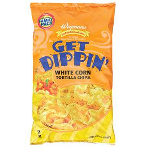 Wegmans Get Dippin' White Corn Tortilla Chips, FAMILY PACK