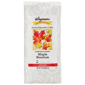 Wegmans Maple Bourbon Flavored Specialty Ground Coffee