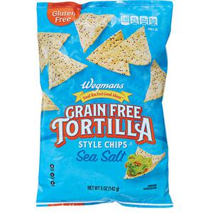 Wegmans Sea Salt Grain Free Tortilla Style Chips