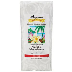 Wegmans Vanilla Macadamia Flavored Specialty Ground Coffee