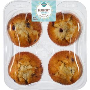 Bakery Fresh Goodness Blueberry Muffins, 4 ct / 15 oz