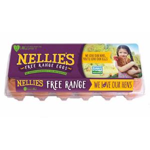 Nellie's Free Range Grade A Large Eggs, 12 ct