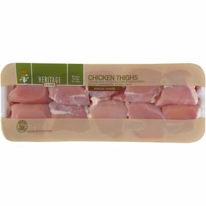 Heritage Farm™ Boneless & Skinless Chicken Thighs, 1 lb