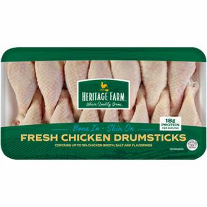 Heritage Farm® Bone In & Skin On Chicken Drumsticks, 1 lb