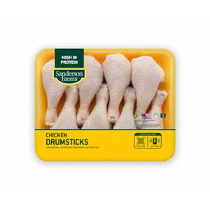 Sanderson Farms Chicken Drumsticks Family Pack (9 per Pack), 1 lb