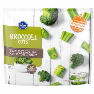 Kroger® Traditional Favorites Broccoli Cuts, 12 oz