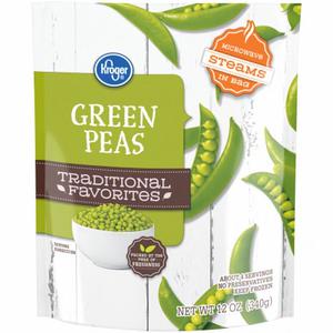 Kroger® Traditional Favorites Green Peas, 12 oz