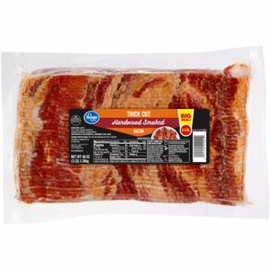 Kroger® Thick Cut Hardwood Smoked Bacon, 3 lb