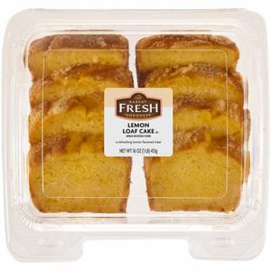 Bakery Fresh Goodness Sliced Lemon Loaf Cake, 16 oz