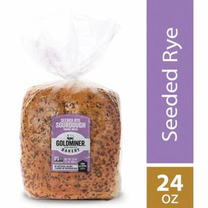 California Goldminer Goldminer California Sourdough Seeded Rye Square Bread, 24 oz