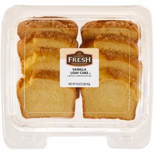 Bakery Fresh Goodness Sliced Vanilla Loaf Cake, 16 oz