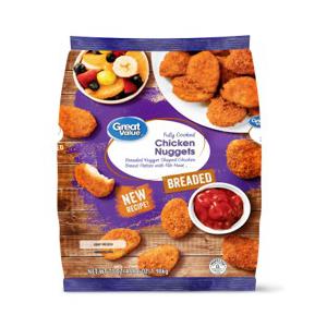 Great Value Breaded Chicken Nuggets, 70 oz