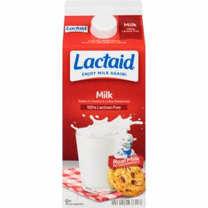 Lactaid - Hood Lactaid 100% Lactose Free Whole Milk, 1/2 gal