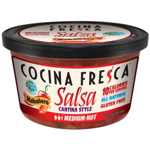 Cocina Fresca Cantina Style Medium Hot Habenero Salsa, 16 oz