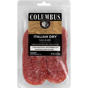 Columbus Italian Dry Salame Slices, 5 oz