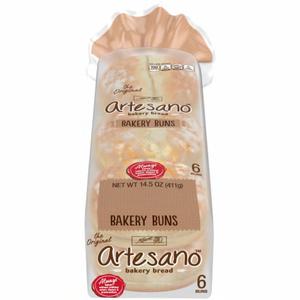 Alfaro's® Artesano™ Bakery Buns, 6 ct / 14.5 oz