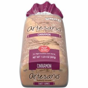 Alfaro's® Artesano™ Sweet Cinnamon Bakery Bread, 20 oz