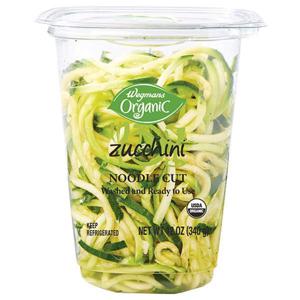 Wegmans Organic Fresh Cut Zucchini Noodles