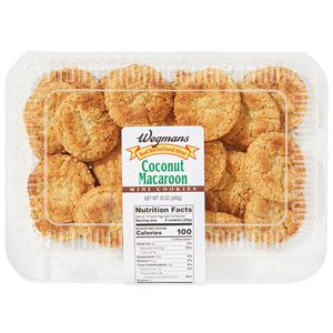 Wegmans Mini Coconut Macaroon Cookies