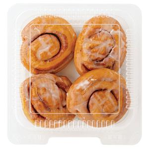 Wegmans Glazed Cinnamon Swirl Donuts 4 pk