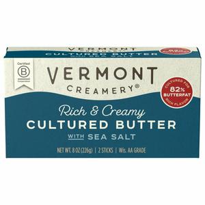 Vermont Creamery Butter, Cultured, with Sea Salt