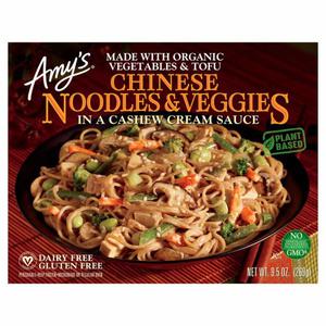 Amy's Kitchen Chinese Noodles & Veggies in a Cashew Cream Sauce