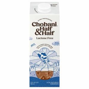 Chobani Half & Half, Lactose Free