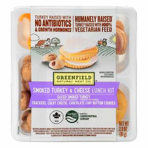 greenfield natural* meat co. Greenfield Natural* Meat Co. Lunch Kit, Smoked Turkey & Cheese