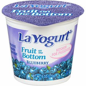 La Yogurt Yogurt Fruit on the Bottom Blueberry Lowfat