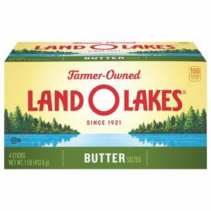 Land O Lakes Butter, Salted, Sticks