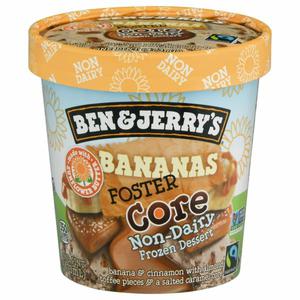 Ben & Jerry's Frozen Dessert, Non-Dairy, Bananas Foster Core