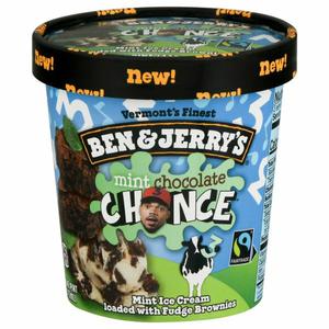 Ben & Jerry's Chance Ice Cream, Mint Chocolate