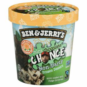 Ben & Jerry's Chance Frozen Dessert, Non-Dairy, Mint Chocolate