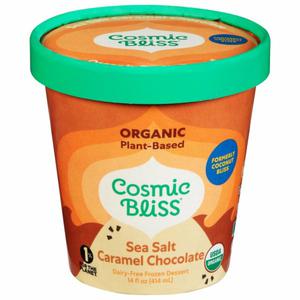 Cosmic Bliss Frozen Dessert, Sea Salt Caramel Chocolate