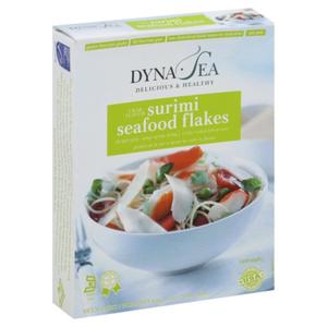 Dyna-Sea Seafood Flakes, Surimi, Crab Flavor