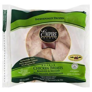 Empire Kosher Chicken Breasts, Kosher, Boneless & Skinless