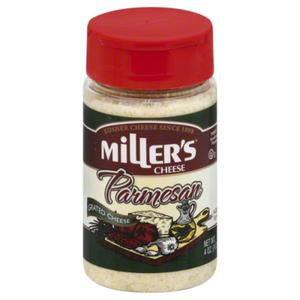 Miller's Cheese Cheese, Grated, Parmesan