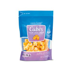 Happy Farms Cheddar or Colby Jack Cheese Cubes