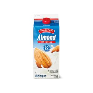 Friendly Farms Sweetened Original or Vanilla Almondmilk