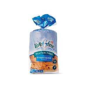 liveGfree Gluten Free Bagels Assorted Varieties