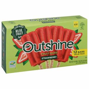 Outshine Fruit Bars, Strawberry, Value Pack