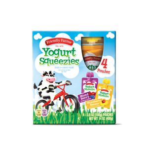 Friendly Farms Kids Yogurt Squeezies